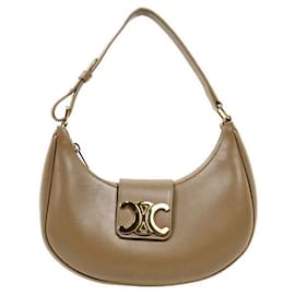 Céline Borsa a tracolla hobo Ava Triomphe marrone
