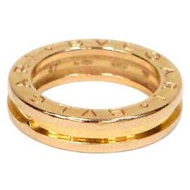 Bulgari Anel de banda de ouro