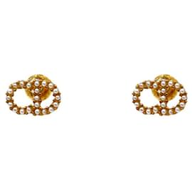 Pendientes Pearl Claire Rune Gold - Dior