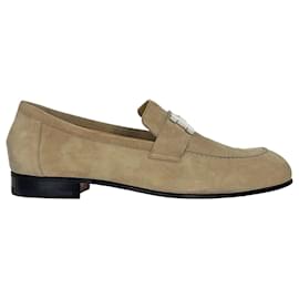 Hermès Mocassino Loafer in scamosciato da uomo