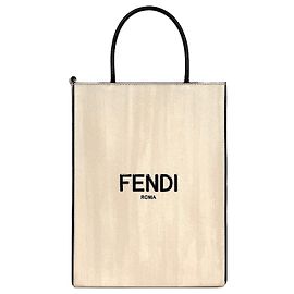 Fendi Borsa Shopping Beige