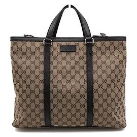 Gucci Borsa Tote con Manico Superiore e Borsa a Spalla in Tela GG Supreme Classic