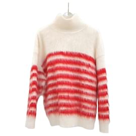 Schwerer Mohair-Strickpullover im Marinière-Stil - Bottega Veneta