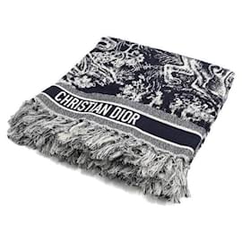 Riviera Toile de Jouy Baumwolldecke Blau Cruise Collection - Dior