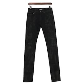 Damaged Black Denim Pants Damen - Saint Laurent