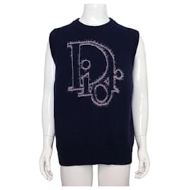 Unisex Strickweste mit Logo aus Kaschmir-Mischung - Dior