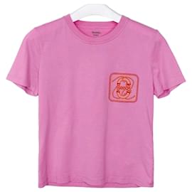 Bedrucktes Baumwoll-T-Shirt - Hermès