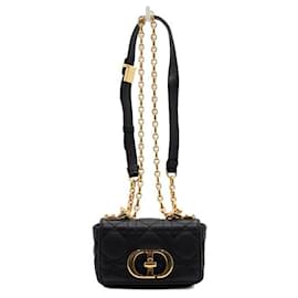 Micro sac à bandoulière et sac crossbody en cannage noir - Dior