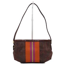 Etro Bolsa de ombro PVC Paisley para mulher