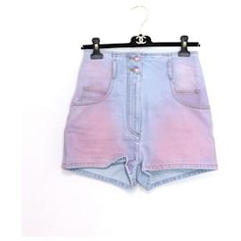Cruise Washed Denim Shorts für Damen - Chanel