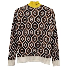 Jacquard-Kaschmirwollstrick - Prada
