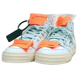 Off White Sneakers alte in pelle Off Court White Mint