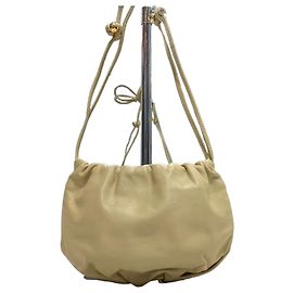 Bottega Veneta Mini borsa Cross Bulb in pelle beige