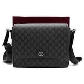 Borsa a tracolla GG Ophidia grigia - Gucci
