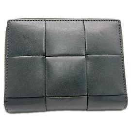 Bottega Veneta Maxi Intrecciato Cassette Compact Wallet