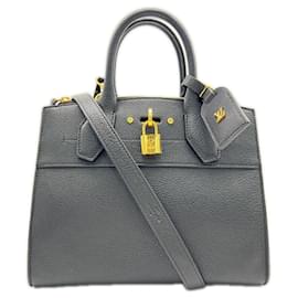 Borsa Louis Vuitton Taurillon City Steamer PM Noir