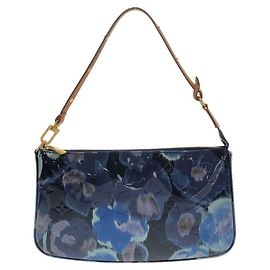 Pochette Accessoires Louis Vuitton Monogram Vernis Flower Ikat