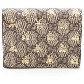 Gucci GG Supreme Bee Bifold-Geldbörse