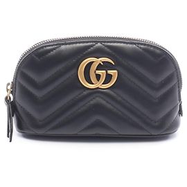 Pochette trapuntata Gucci GG Marmont