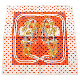 Hermès Hermes Petit Carré 45 Brides de Gala Love Sciarpa