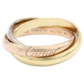 Cartier Trinity Ring aus 18K Weißem, Gelbem und Roségold