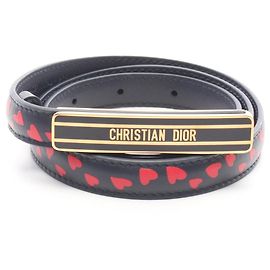 Mini ceinture Christian Dior avec logo cœur