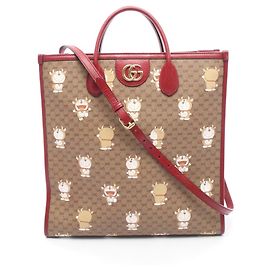 Gucci x Doraemon GG Supreme 2-Way Tote Bag
