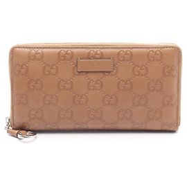 Gucci Guccissima Rund Lang Portemonnaie