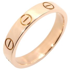 Anello Mini Love di Cartier in oro rosa 18K