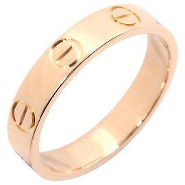 Anello Cartier Mini Love in oro rosa 18K