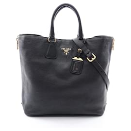 Prada Leder 2-Way Tote Bag