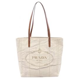 Borsa Tote Prada Mistolino+Vitell
