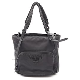 Bolso 2-Way TESSUTO+PASSAMA Prada