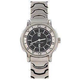 Bulgari Bvlgari Solotempo ST29S ST29BSSD Quarzuhr aus Edelstahl