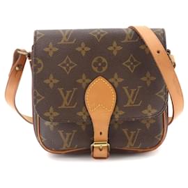 Louis Vuitton Mini Cartouchiere Monogram Schultertasche