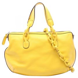 Borsa 2-Way Loewe Fiesta in giallo