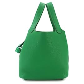 Bolsa Piko Hermes Picotin Lock PM Monochrome - Hermès