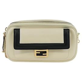 Mini borsa Fendi Easy 2 Baguette in pelle