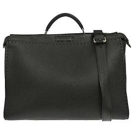 Fendi Selleria Peekaboo Fit Leather Large