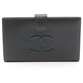 Chanel Coco Mark Bi-Fold Long Wallet