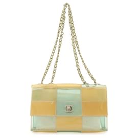 Borsa a tracolla Chanel Chocolate Bar Coco Mark Chain