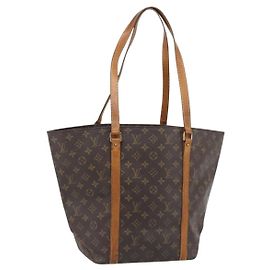 LOUIS VUITTON Monogram Sac Shopping Tote Bag M51108 LV Auth 194943