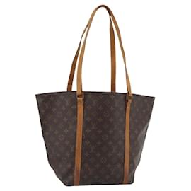 LOUIS VUITTON Monogram Sac Shopping Tote Bag M51108 LV Auth ka5558