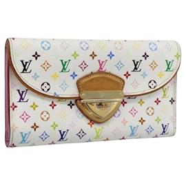 LOUIS VUITTON Eugenie Long Portemonnaie M60053 Multicolor LV Auth 194960A