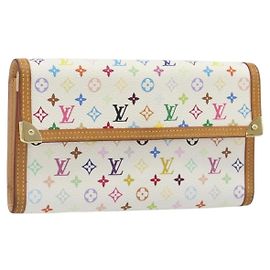 LOUIS VUITTON Monogram Multi Porte Tresor International M92659 Auth BA14626A