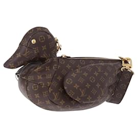 LOUIS VUITTON �~ NIGO Monogram Duck Bag Shoulder Bag M45990 LV Auth ka5545SAM