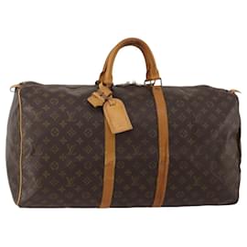 LOUIS VUITTON Borsa Boston Monogram Keepall 55 M41424 LV Auth 192275