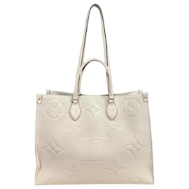 Borsa a tracolla Louis Vuitton OnTheGo GM Monogram Empreinte