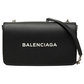 Borsa a tracolla portafoglio con catena Everyday di Balenciaga