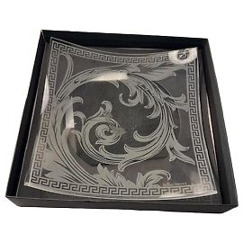 Versace Medusa Lumiere Crystal Decorative Plate
